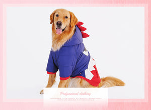 Fashion Big Dog Warm Suit Coat Hoodie Cutie Pets