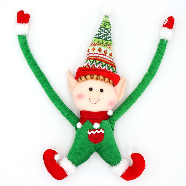 Elf Doll Plush Christmas Tree Hanging Ornament Cutie Pets