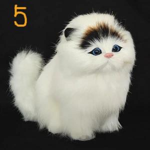 Real Hair Cat Dolls Simulation animal toy meowth furreal pets Cutie Pets