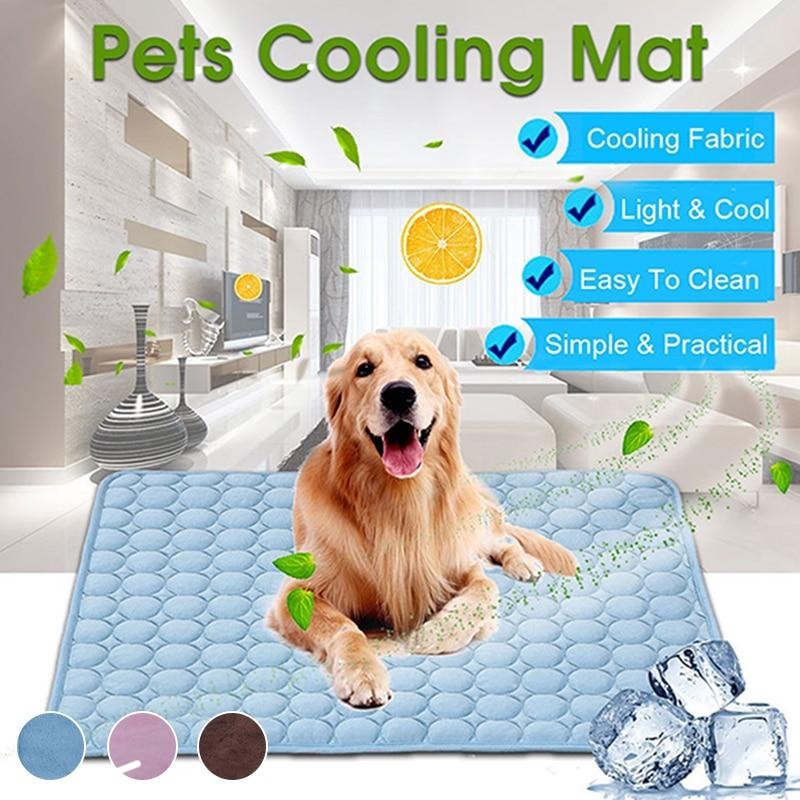 Dog Mat Cooling Summer Pad/Mat For Dogs and Cats Breathable and Washable