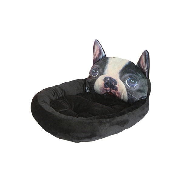 Cartoon Pet Dog Bed Warm Winter Cat Bed Cutie Pets