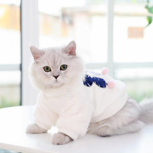 Pet Cat Dog Clothing Thicken Warm Christmas Clothes Cutie Pets