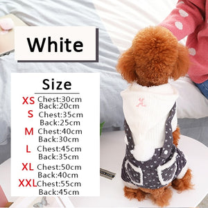 Dog Cat Clothing Puppy Soft Comfortable Clothes  Cutie Pets